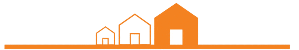 Market Ready logo depicting a house reaching its market ready value
