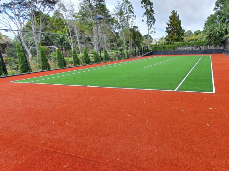 Tennis court renewal and clean, tennis court improvement and updating to replenish with replacing tennis nets, moss removal services.