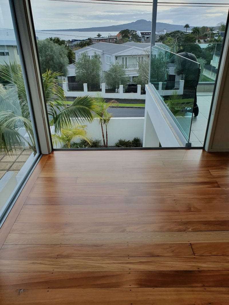 Timber floor sunfade repair done by Market Ready
